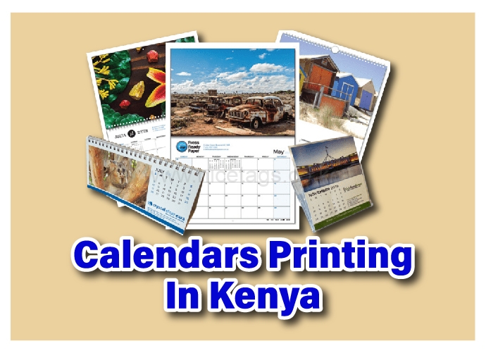 wall calendars digital printing in Kenya